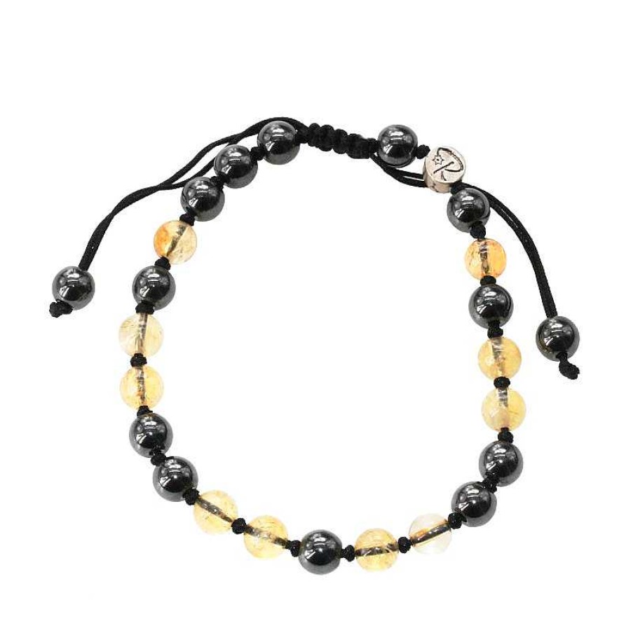 Reve de Jade | Bracelet Citrine Et H Matite Nou