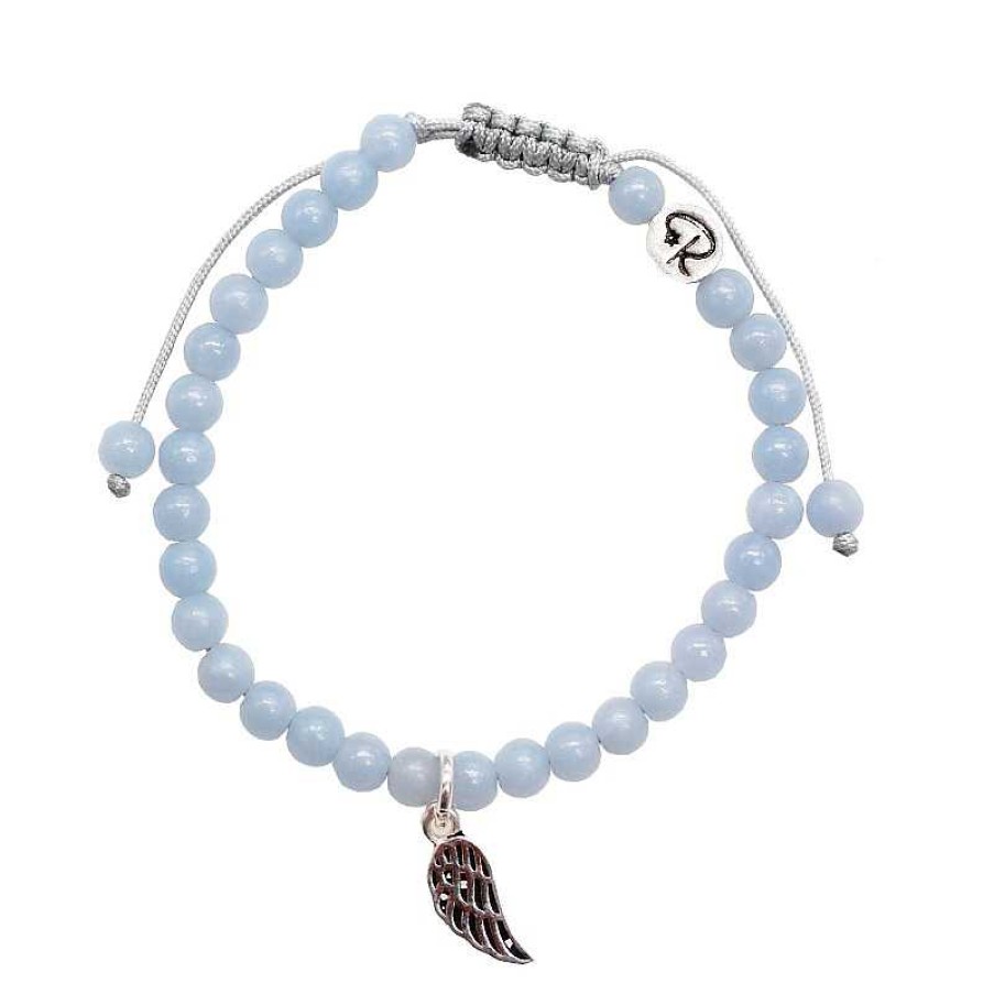 Reve de Jade | Bracelet Petit Ange Pour Enfant En Ang Lite