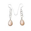 Reve de Jade | Boucles D'Oreilles Gouttes En Pierre De Lune Et Argent 925