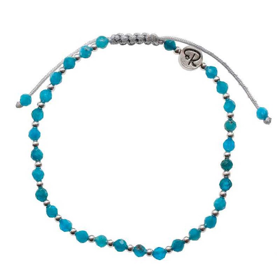 Reve de Jade | Bracelet Ariel - Chrysocolle Et Argent 925