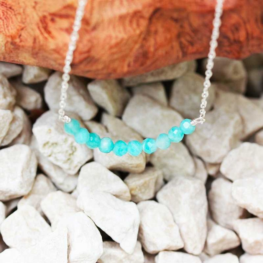 Reve de Jade | Collier Finesse - Amazonite Et Argent 925