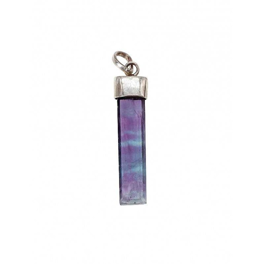 Reve de Jade | Pendentif Fluorite Et Argent 925