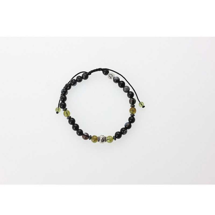 Reve de Jade | Bracelets De Couple En P Ridot, Agate Oeil De Bouddha Et H Matite