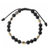 Reve de Jade | Bracelet Mirror - Shungite, H Matite Et Argent 925