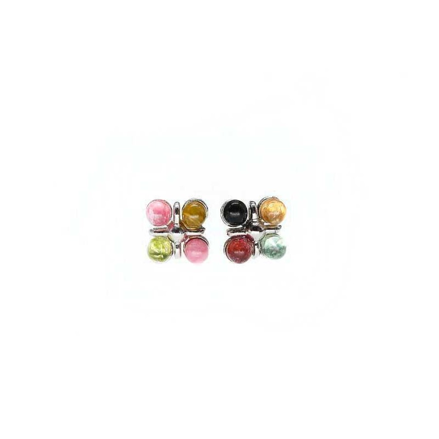 Reve de Jade | Clous D'Oreilles Tourmaline Et Argent 925