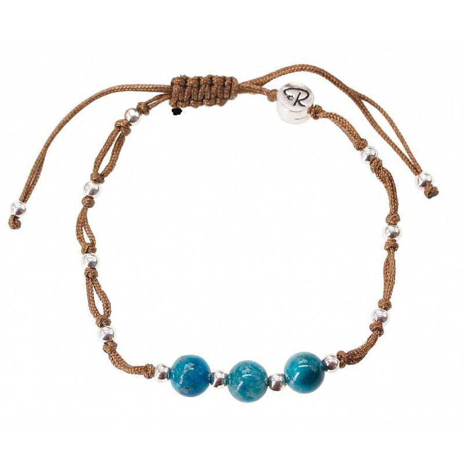 Reve de Jade | Bracelet Trio En Pierre - Grenat Rouge Et Argent